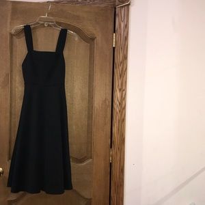 ASOS DESIGN square neck prom dress